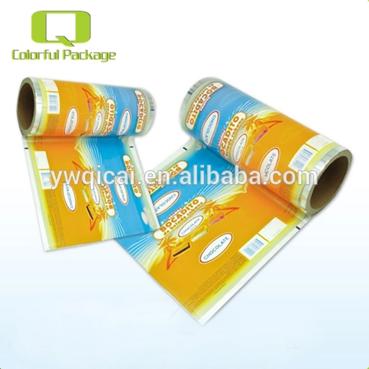 Популярный Стиль, индивидуальная печать, ламинированная термоизоляционная Гибкая пищевая упаковочная пленка, рулон пластиковой биоразлагаемой упаковочной пленки в саше