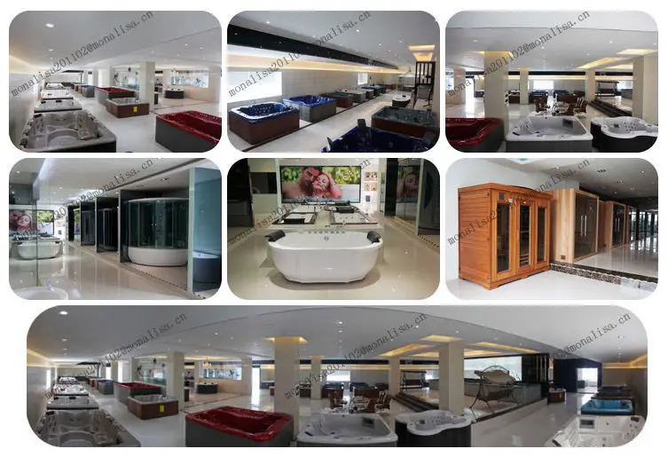 Luxury Sauna Cabin and Economy Steam Shower Room (M-6035)