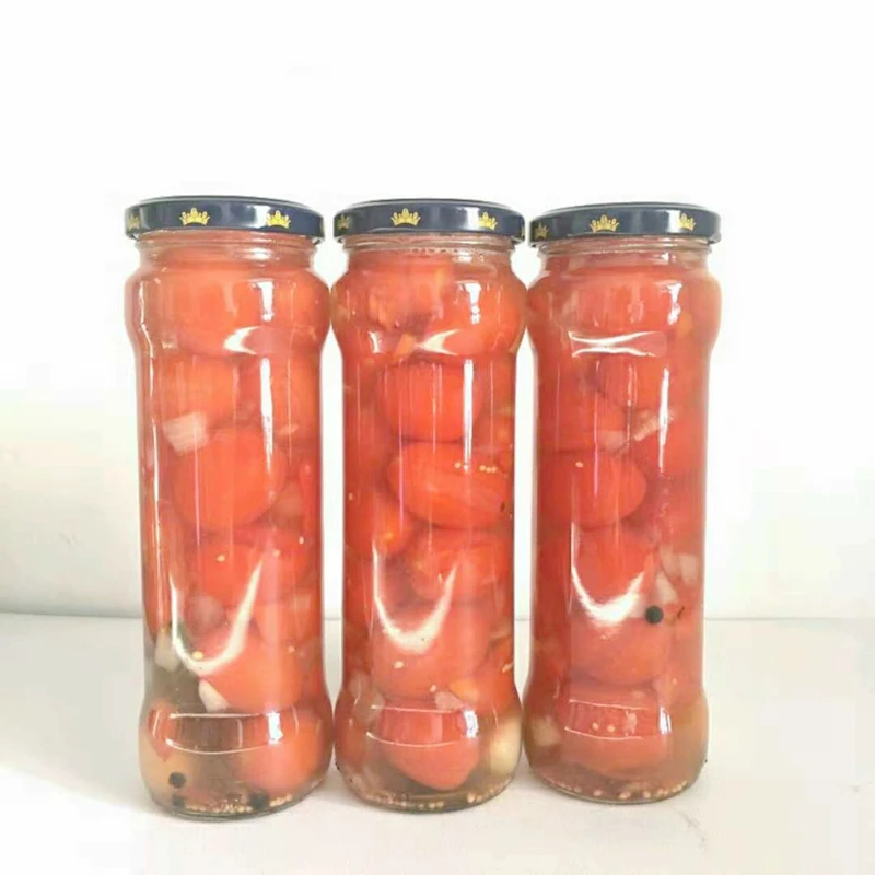 New crop top quality canned cherry tomatoes pickled
