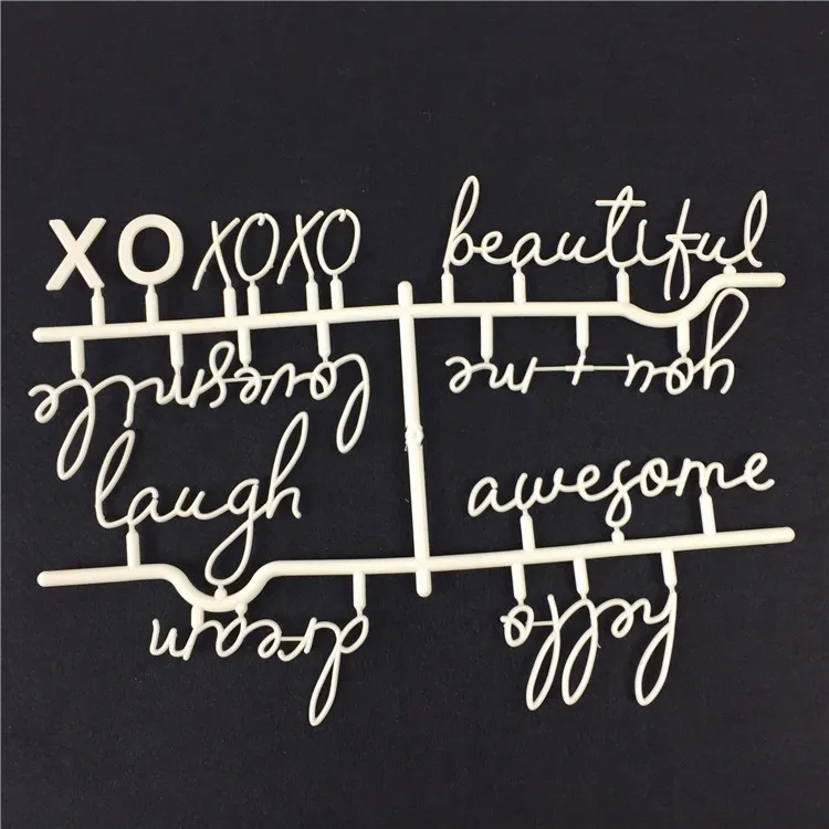 hot sale custom color plastic letters for felt letter board in stock