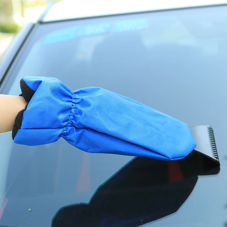 Auto Snow Brush Abs/Pvc Cheap Window Glove With Ice Scraper