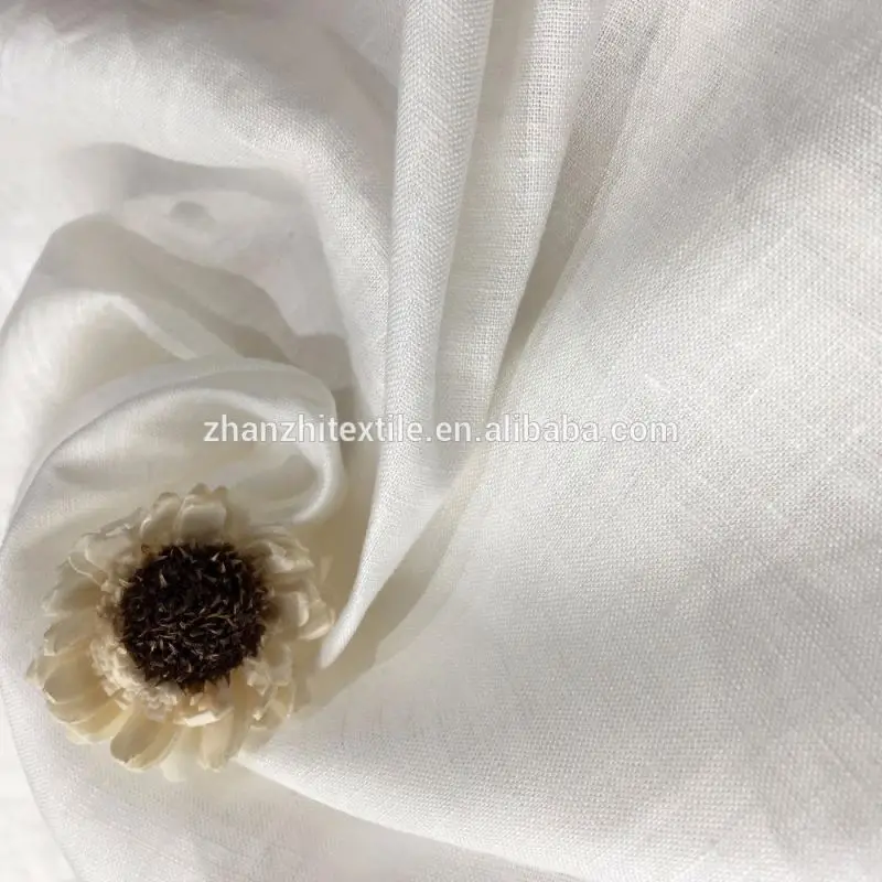 
fashion 100% Ramie woven fabric textile for clothing 