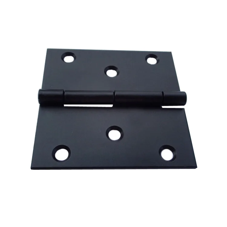 New Arrival 3 Inch Black Carbon Steel Butt Hinges HG11104 Door & Window Hinges with Black Painted Wooden Door & Window Hinges