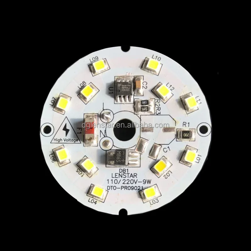 
Hot sale Aluminum base AC110/220V 9W LED Module for LED Bulb 