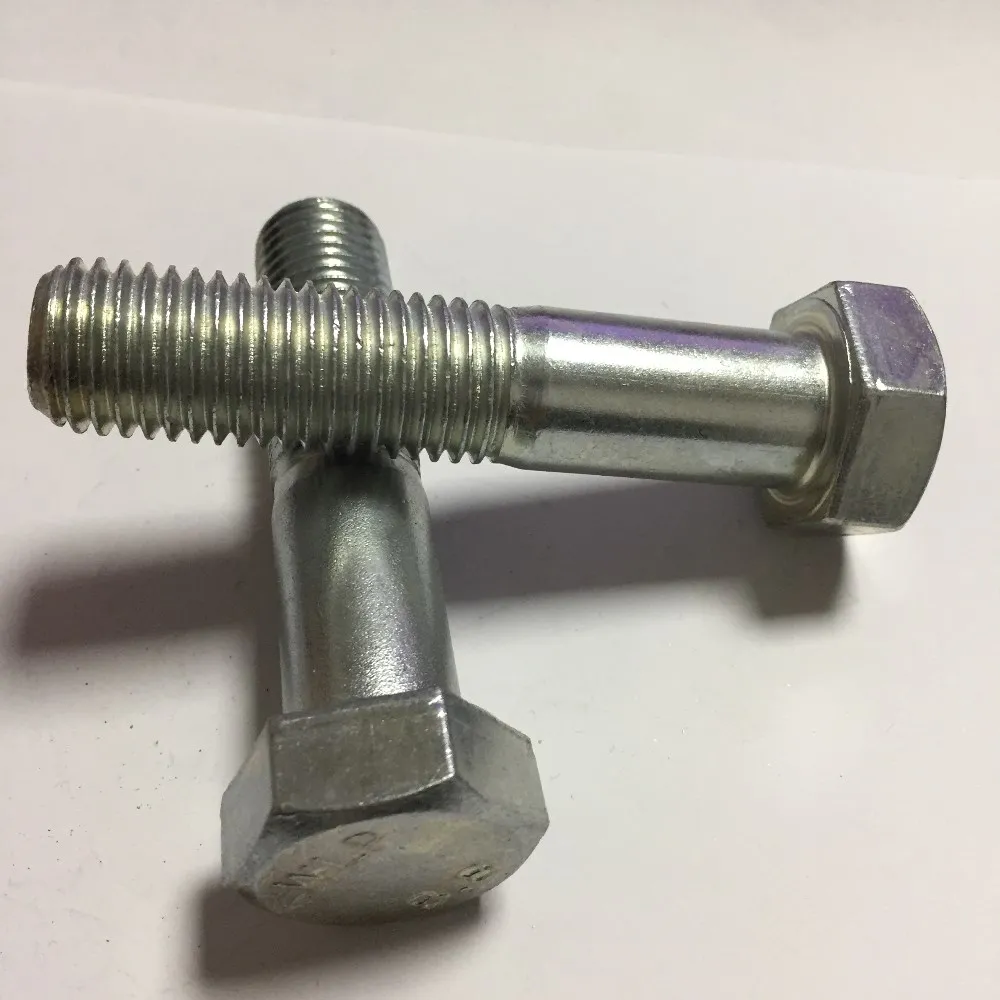 
Hot Sell DIN933 931 Hexagon Head M20 M24 M30 Grade 8.8 Bolts 