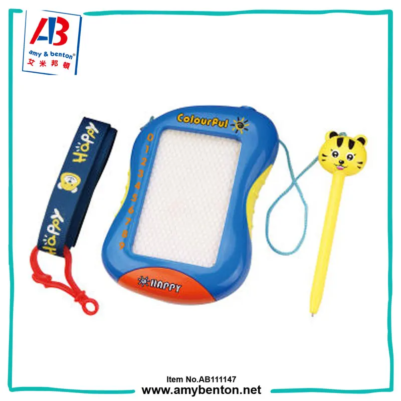 Kids Drawing Toy Cartoon Colorful Erasable Magnetic Writing Board with Pen