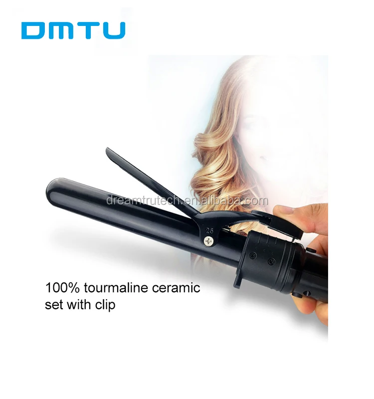 DMTU Wholesale factory prices ceramic pro lcd hair curler magic tec hair curler automatic curling iron