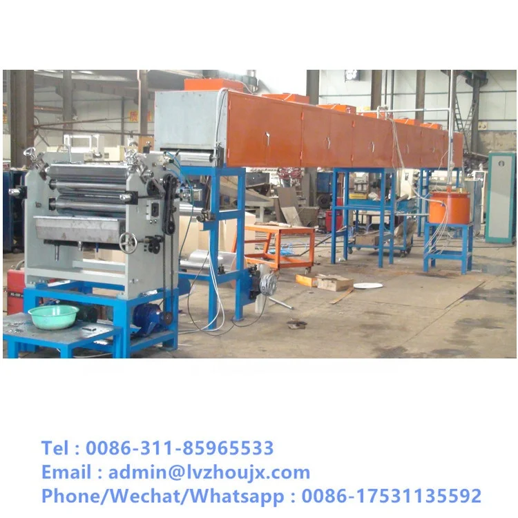 500mm width opp tape jumbo roll coating machine, opp tape jumbo roll making machine