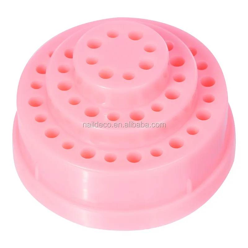 Top Quality Manicure pedicure machine Nail Art nail drill bit Tool Holder Container