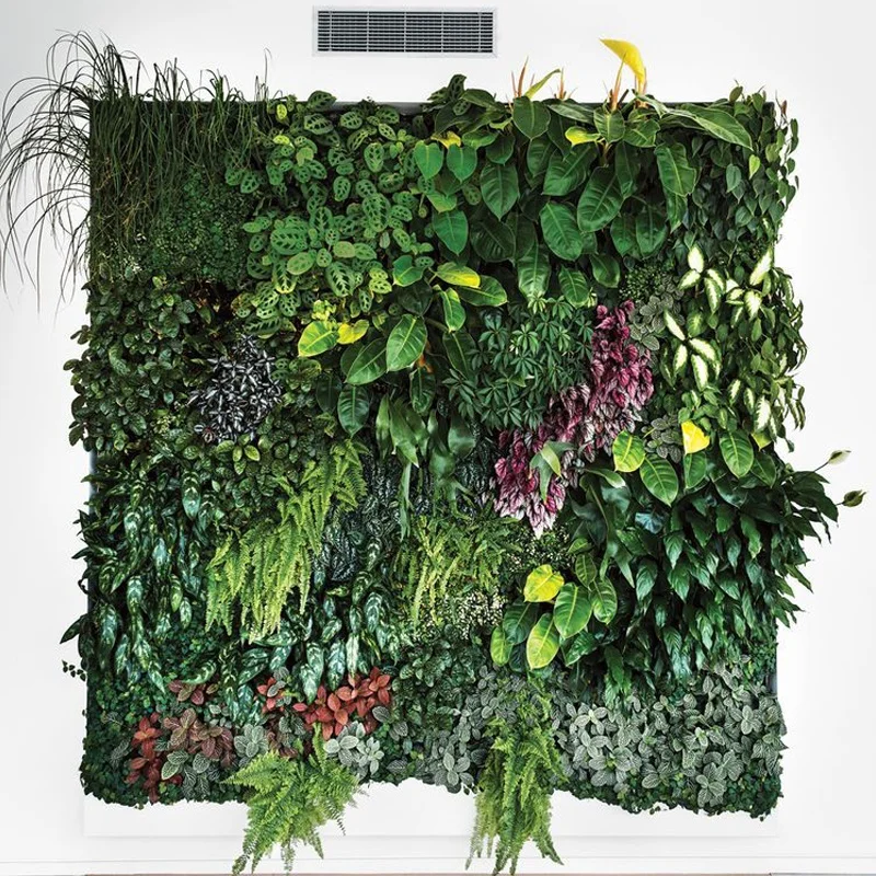 Eco friendly vertical tower garden hydroponic green wall planter