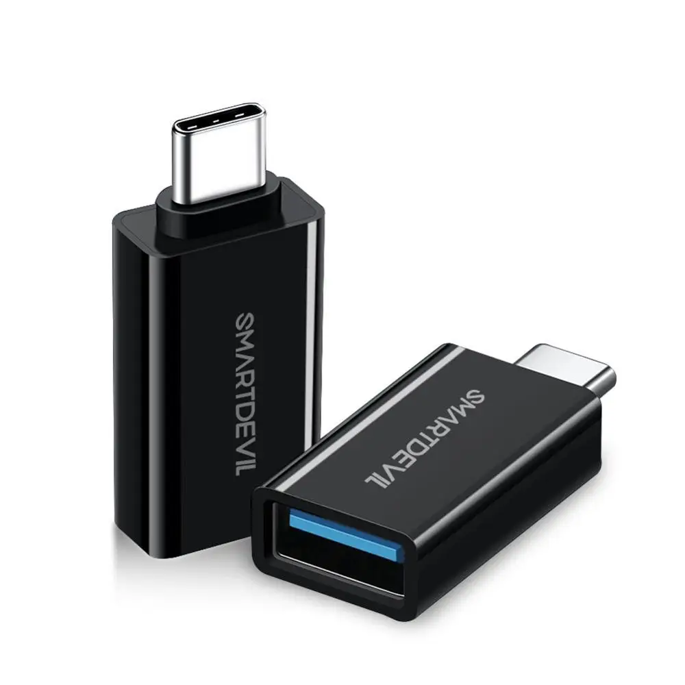 
SmartDevil USB Type C to USB 3.0 Adapter,[2 Pack] Converts USB Female to Type-C Male Adapter Supporting OTG for Samsung Galaxy S 