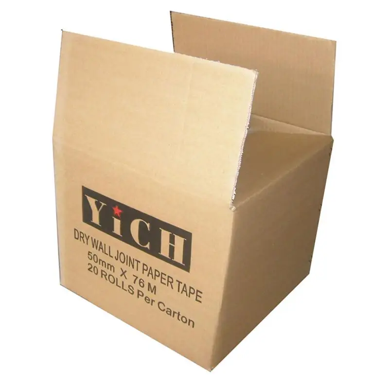 Certified Black Color Watermark Graphic Printing Brown Kraft Corrugated Cardboard Paper Packaging Carton Box Moving Boxes