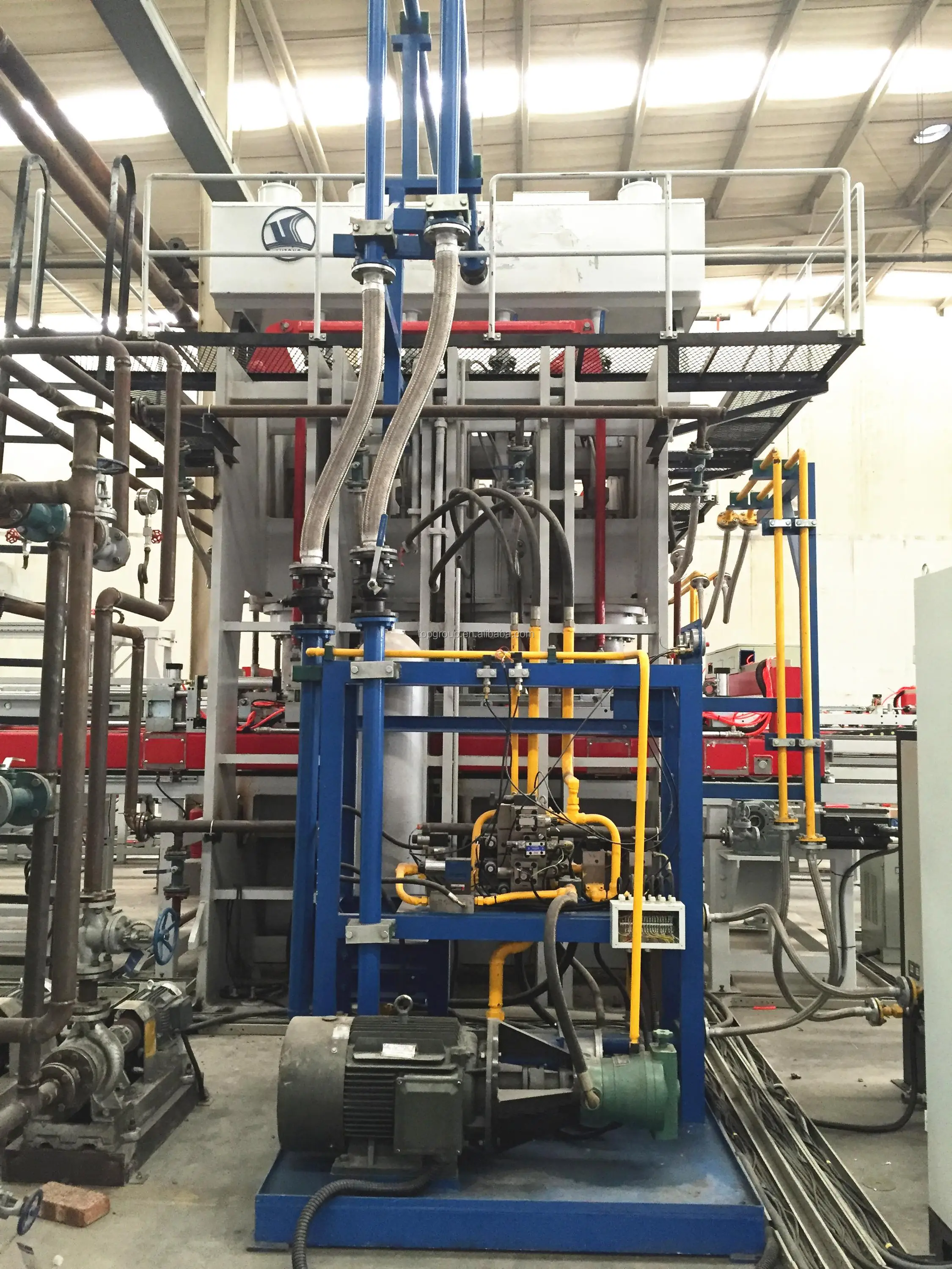 Wood machine hot press for plywood production line /hydraulic hot press machine for plywood