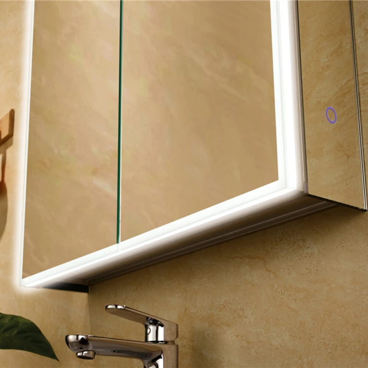Cabinet Mirror Led Mirror Cabinet Bathroom Vanity Lighted Storage Smart Medicine Led Mirror Cabinet