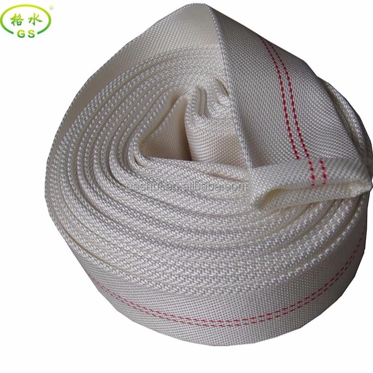 PU lined fire hose flexible and use fire hose