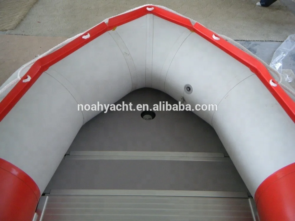 1.0mm French orca Hypalon big   inflatable rescue  aluminum boat(720cm)