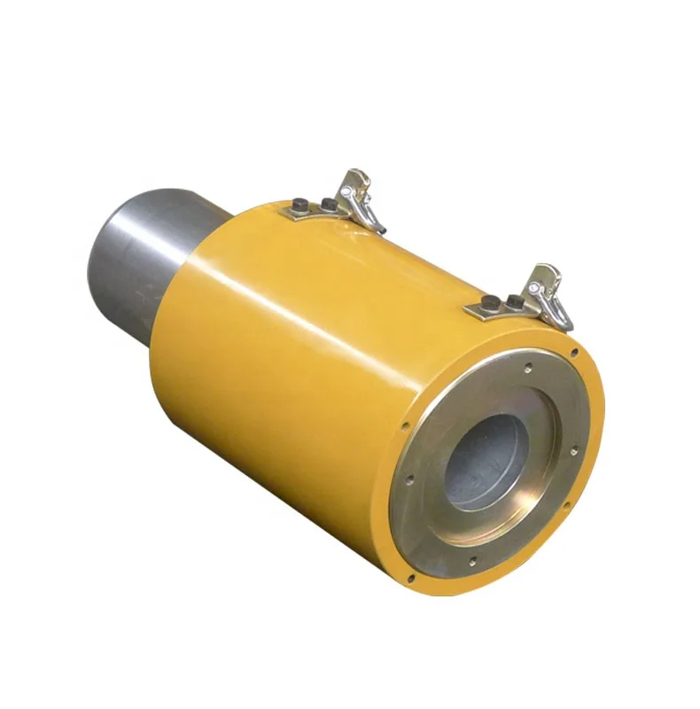 Center Hole Small Hydraulic Jack For Post Tension Steel Strands