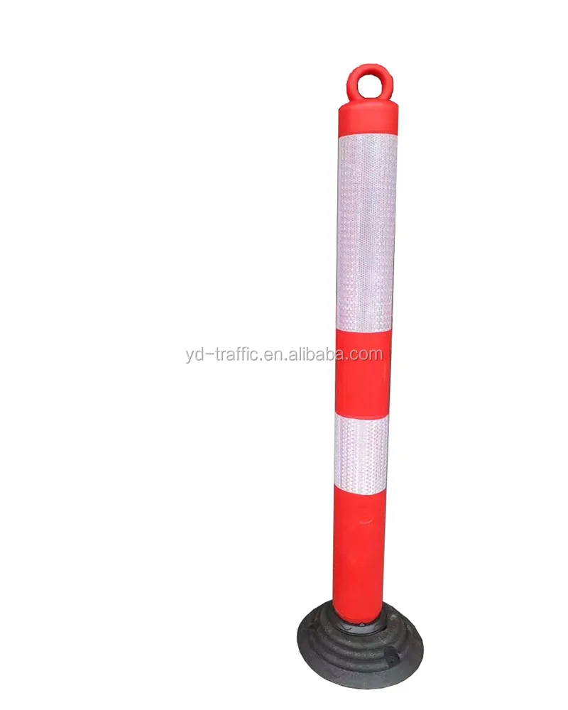 1.2M Flexible Plastic Parking Post Traffic Post Driveway Barrier Post