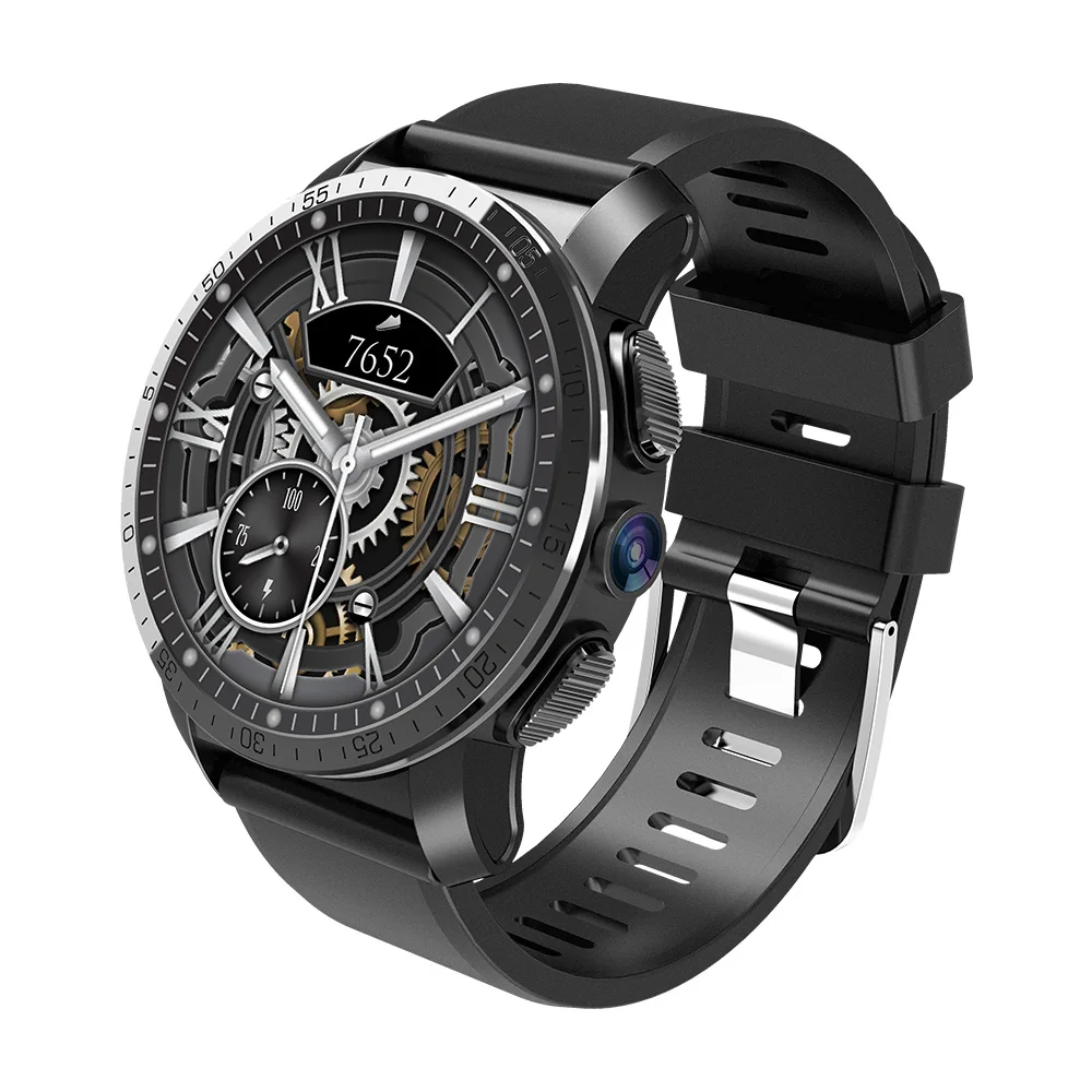 Kingwear KC09 new Dual OS 4G Android Smartwatch Ceramic Bezel Cool 4G Android Smart Watch Phone