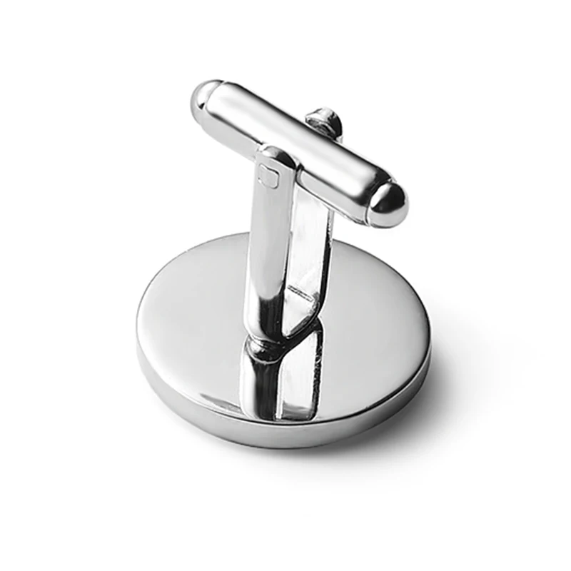 Tie Clip Cufflink Maker Business Mens Shirt Black Custom Logo Metal Enamel Cufflinks