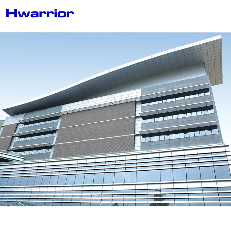 
Building Exterior Facade Glazing Architectural Glass Curtain Walls 