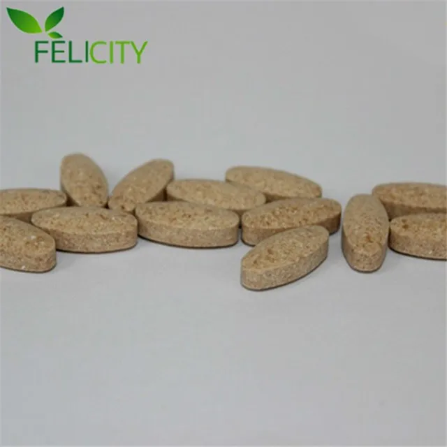 600mg health care product Dietary Fiber Tablets for promote digestion