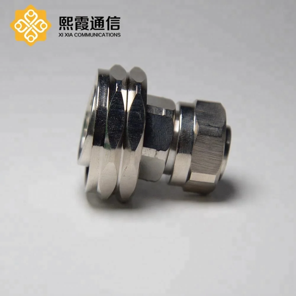 4,3-10 Mini DIN Male к 7/16 DIN Male rf коаксиальный адаптер