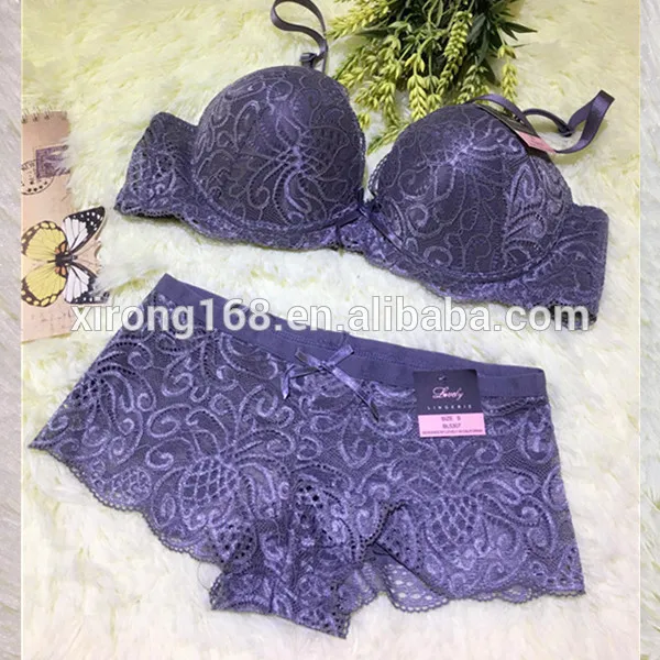 Manufacturer OEM Service Hot Selling Women Panties High Quality Pure Color Young Ladies Lace Lingerie Briefs