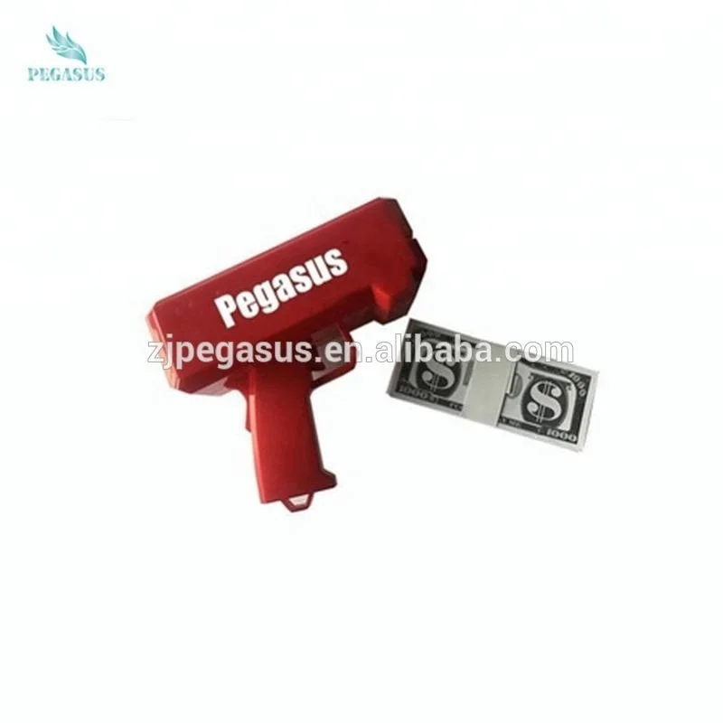 Newest item cash cannon gun paper money spray gun Wedding Festival Party