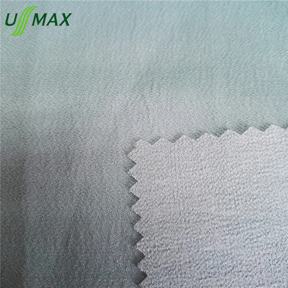 100% вискоза Вискоза атласная сатиновая ткань для женского модного платья