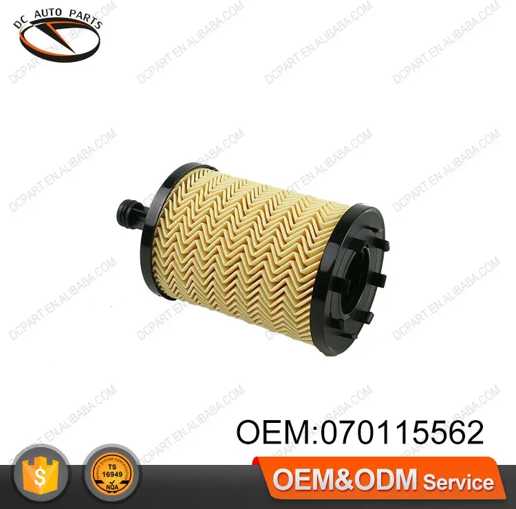 Гуанчжоу Высокая эффективность фильтрации Масляный фильтр OEM 070115562 для AUDI VAG