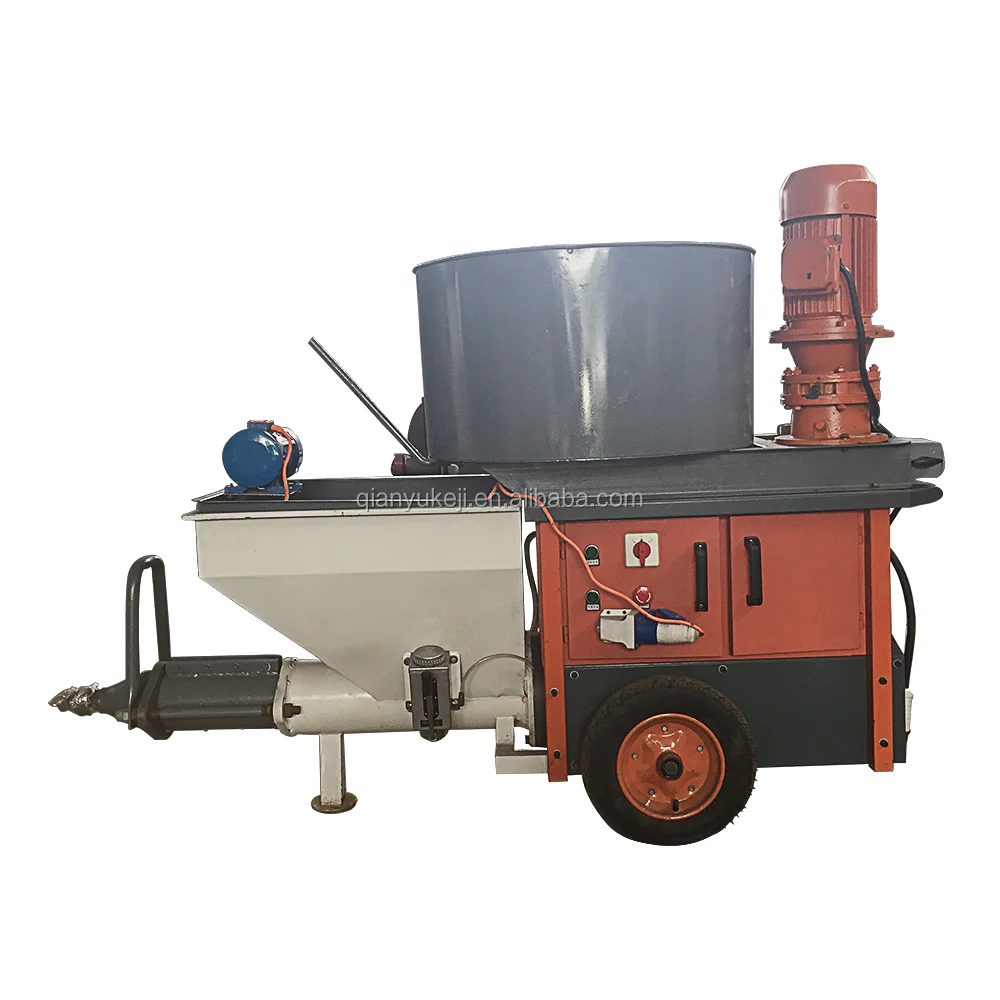 Hot Sell Wall Cement Mortar Plaster Screed Leveling Rendering Machine
