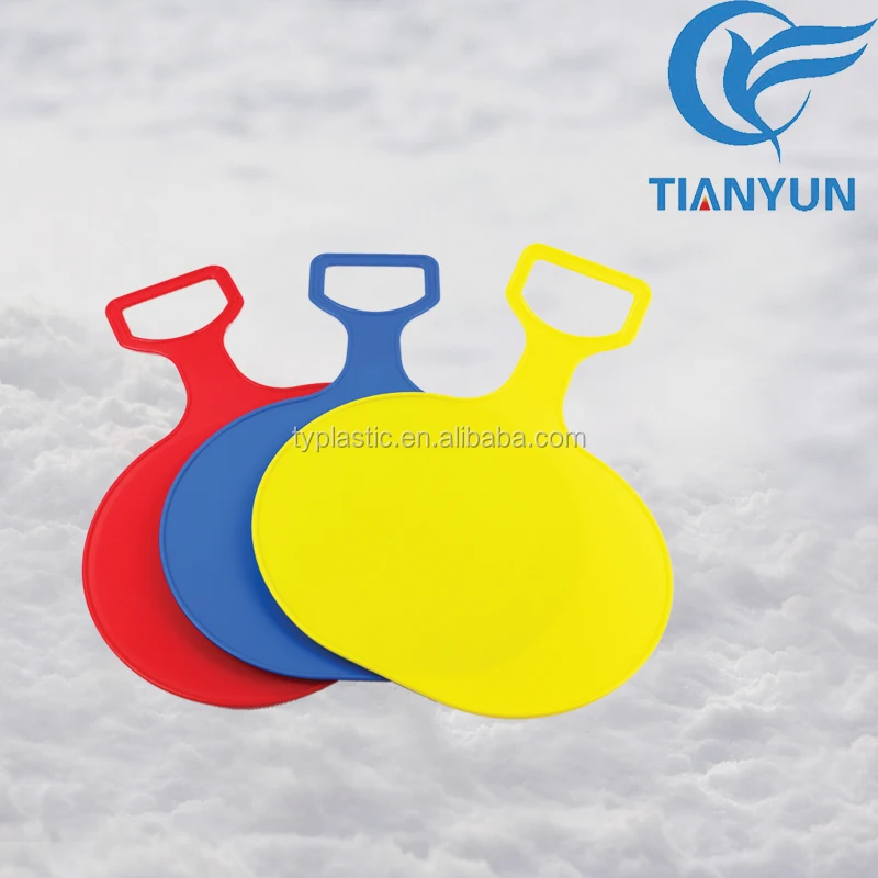 Plastic snow slide board for kids
