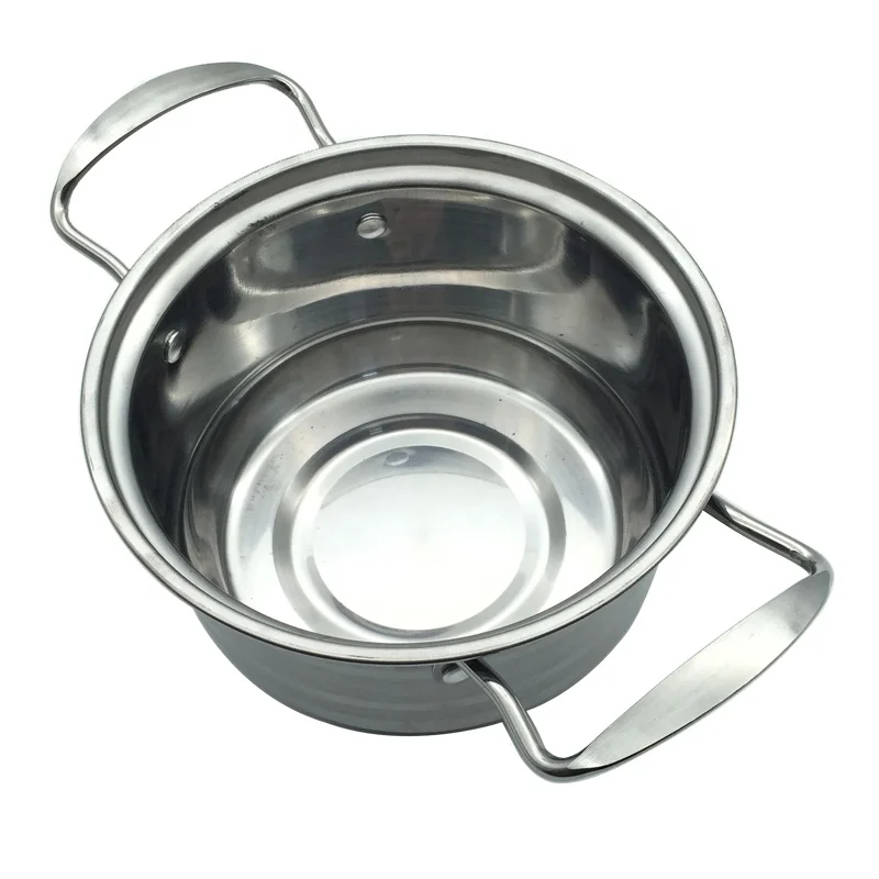6pcs Useful design stainless steel cookware