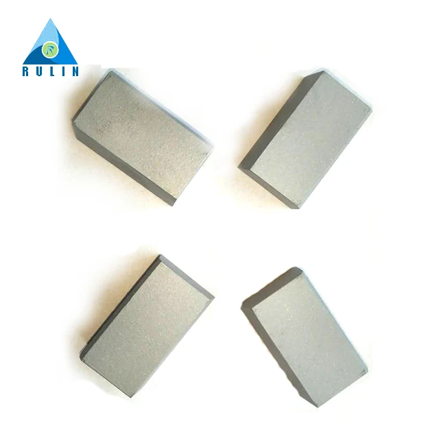 YG6 A116 tungsten carbide welding inserts milling machine clip blade brazing carbide tips