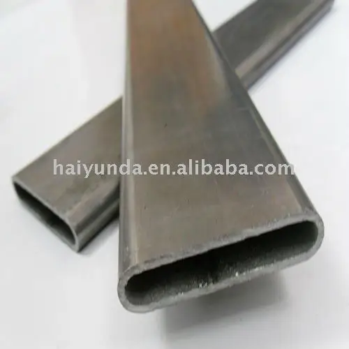 Steel Flat Oval Tube