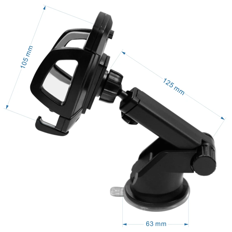 Best Seller 360 Universal Telescopic Mobile Car Phone Holder In China