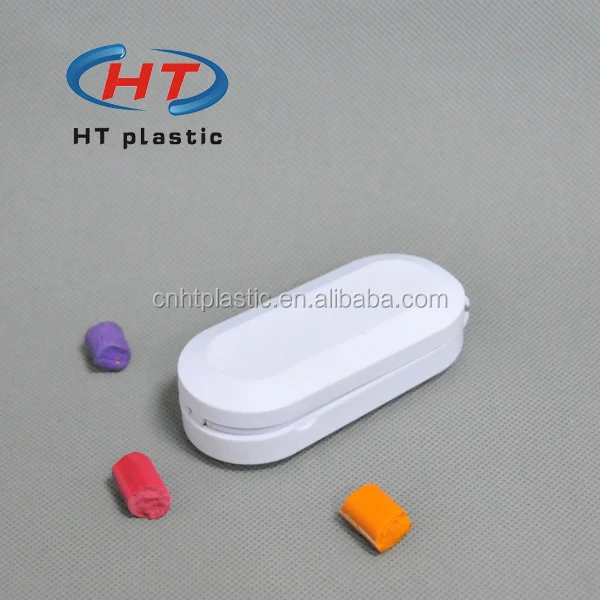 
HTQ105 Hot Sales For Customized Logo Pill Box With Cutter/Plastic Pill Splitter 