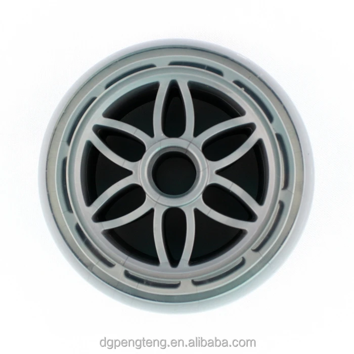 125*43mm high quality polyurethane wheels for suitcase/luggage/trolley