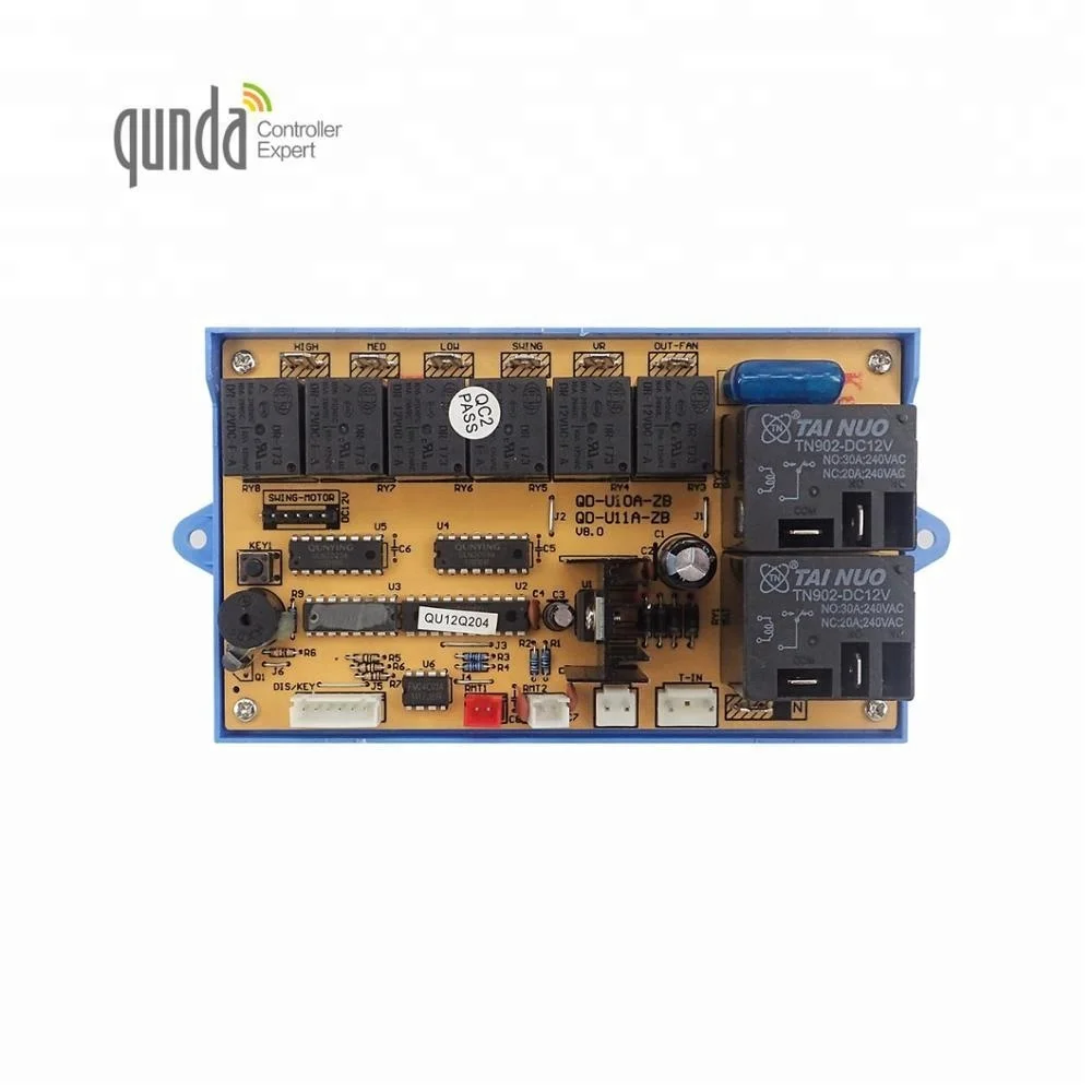 SYSTO QD-U11A QUNDA UNIVERSAL CONTROL BOARD WITH HIGH QUALITY CHIPS FOR CABINET AIR CONDITIONER CONTROL SYSTEM
