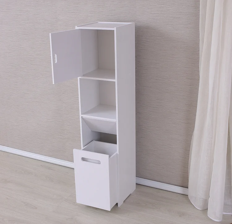 
E0914 Modern toilet shelf storage shower room set home furniture tool cabinet pvc bathroom kitchen cabinet designs 