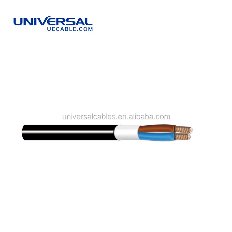 Flat copper winding wire automotive wires copper litz wire 4mm 35mm2 copper electrical cable