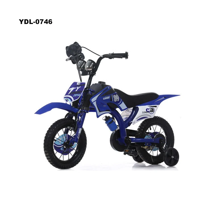 Мото детский велосипед 12-дюймовый односкоростной детский велосипед