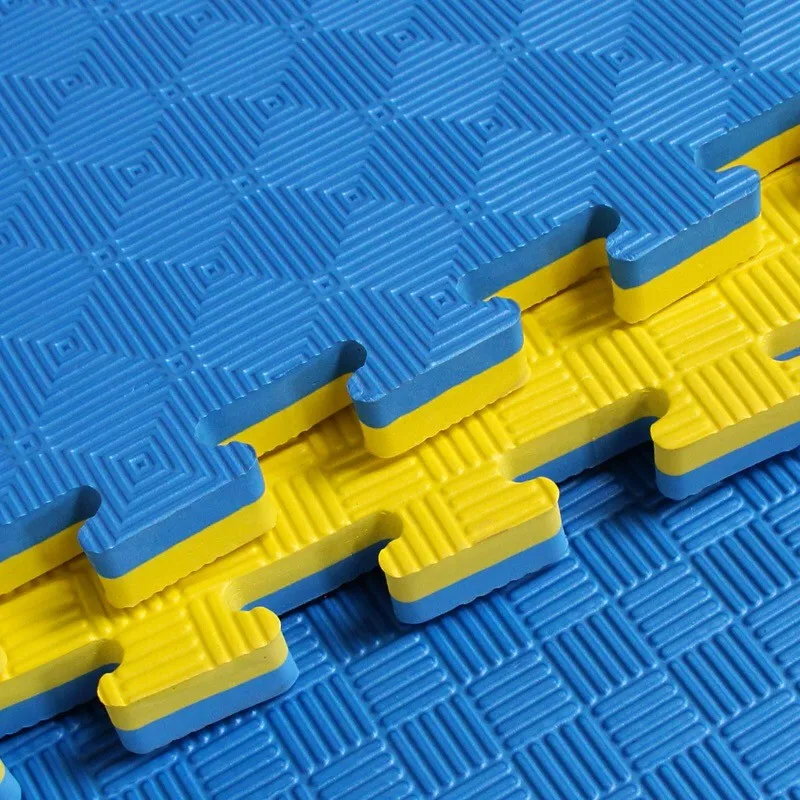 100cmx100cmx2.0cm Factory Wholesale Interlocking Eva Foam Martial Arts Tatami Floor Mat for Taekwondo Karate Martial Arts