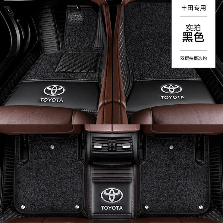 China Manufacture 3D 5D 7D Car Leather Floor Mat Car