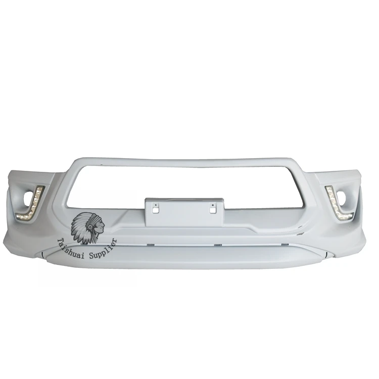 
ABS no paint big front bumper for hilux revo 4wd car accessories protection parts car bumpers 