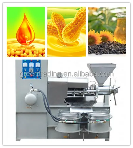 100kg/h Mini Oil Press Small Oil Mill Uses Vegetable Rice Bran Palm Kernel Groundnut Sunflower Oil Milling Machine Making CE ISO