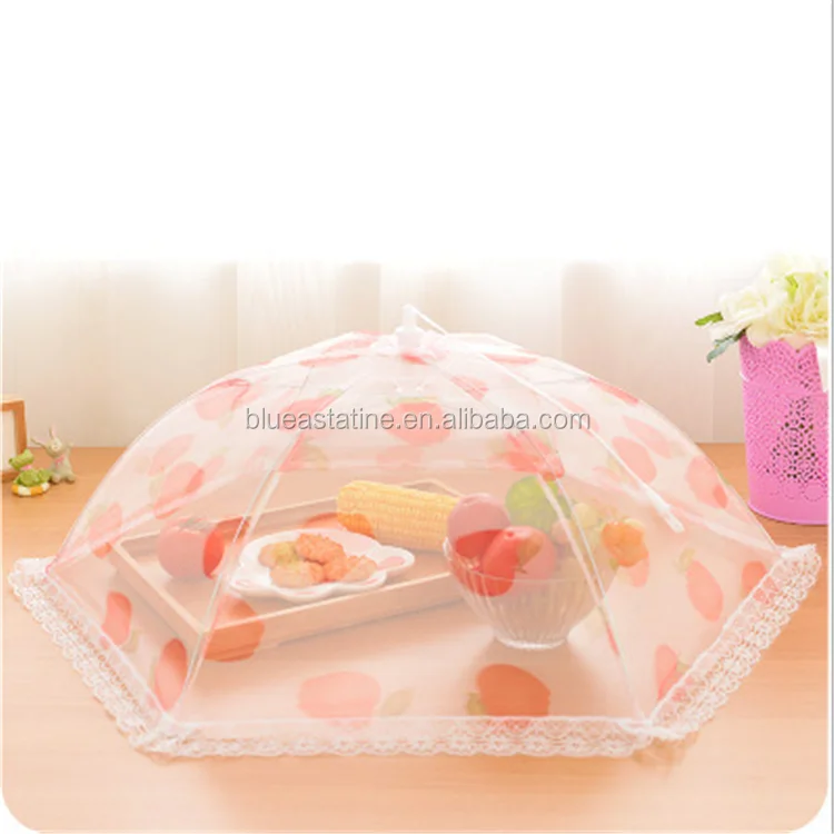 
Food Covers Umbrella Style Anti Fly Bug Mosquito Meal Cover Table Food Cover 