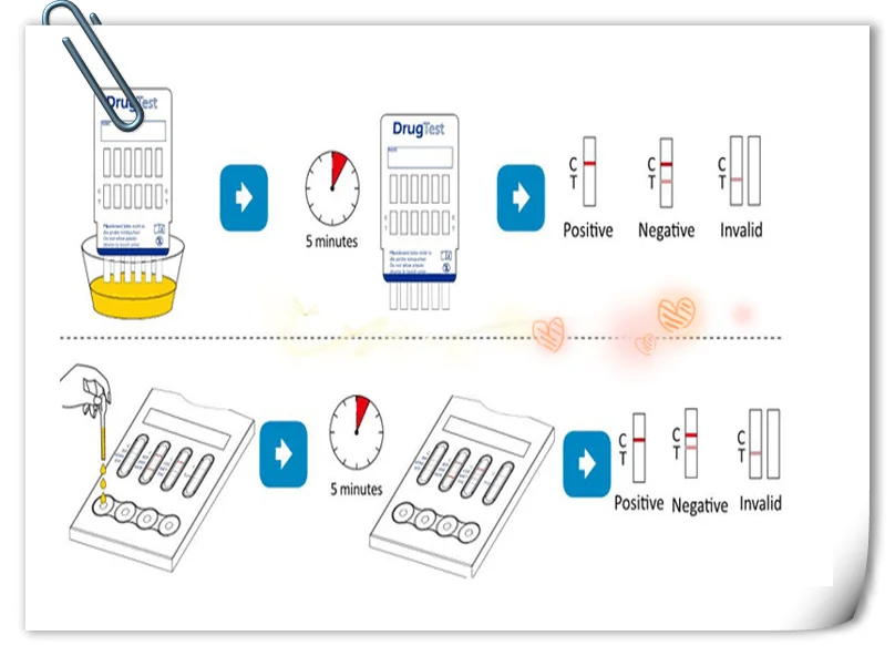 Rapid Urine Drug Test Panel/Multi DOA Test( MOP/MET/COC/THC/KET/MDMA/AMP/BAR/BZO/BUP/MTD)