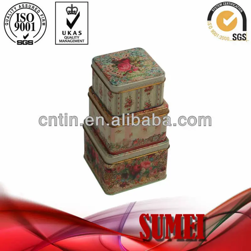 Площади Tin Box Set